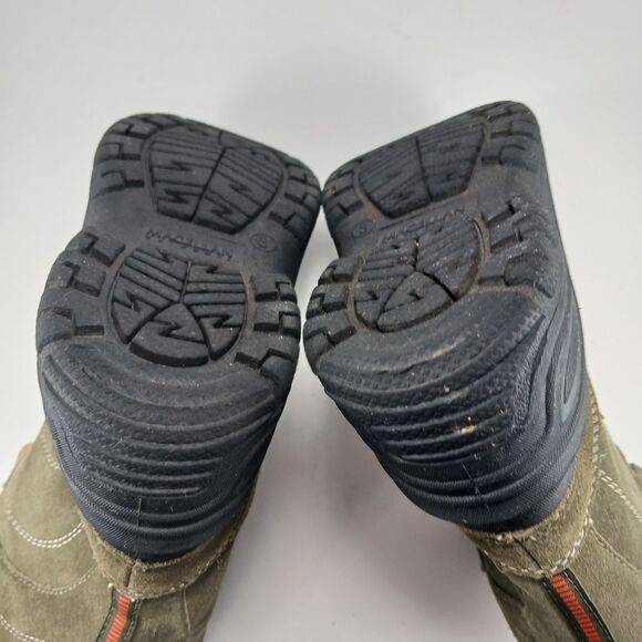 Magellan  Outdoor Winter/ Snow Boots. Boy's  size 3D Olive Green Water Resistant - Picture 11 of 12